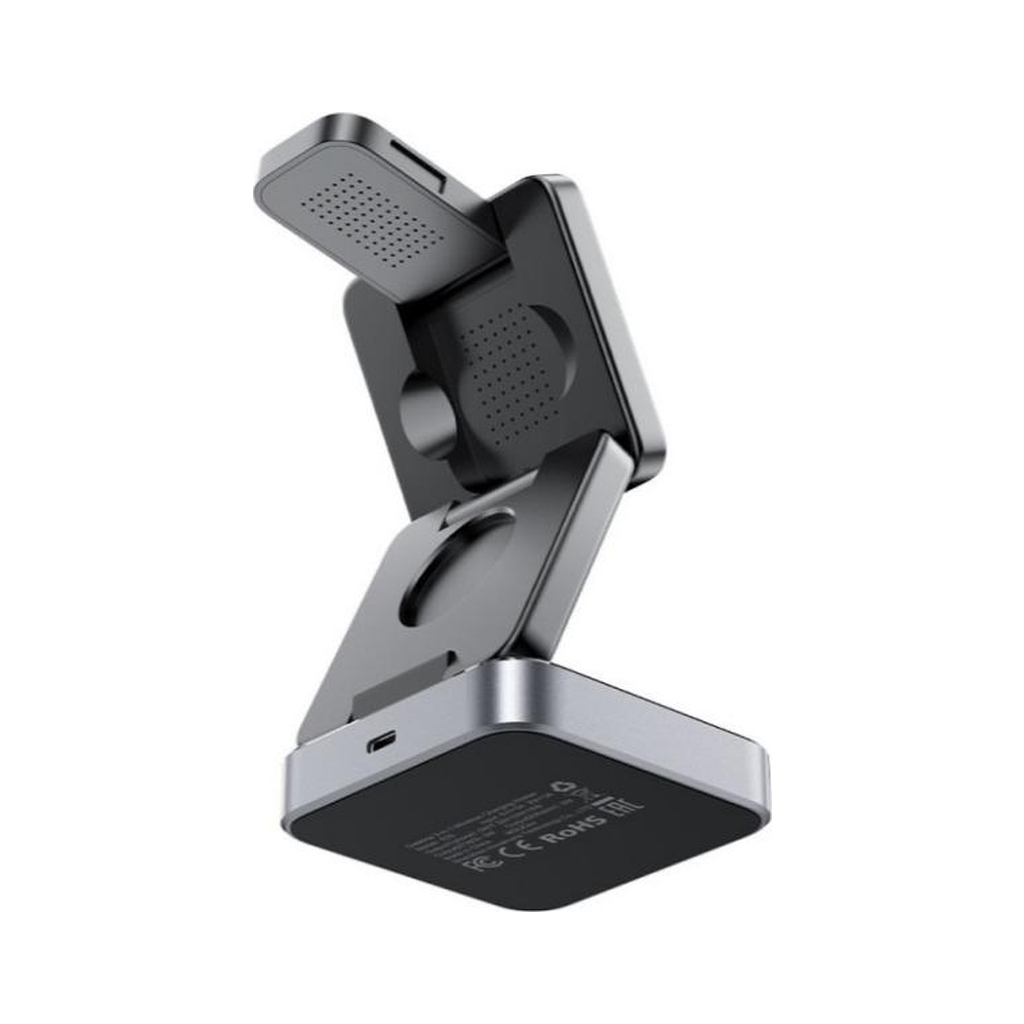 Зарядний пристрій Acefast Wireless QI 3in1 15W E20 (6974316283478) - зображення 2