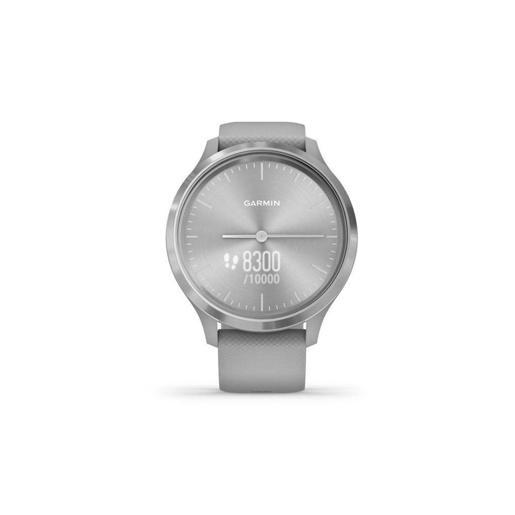 Смарт-годинник Garmin vivomove 3, S/E EU, Silver, Powder Gray, Silicone (010-02239-20) - зображення 6