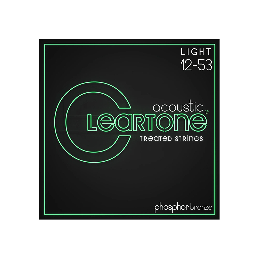 Струни для гітари Cleartone Acoustic Phosphor Bronze Light (12-53) (7412) - зображення 1