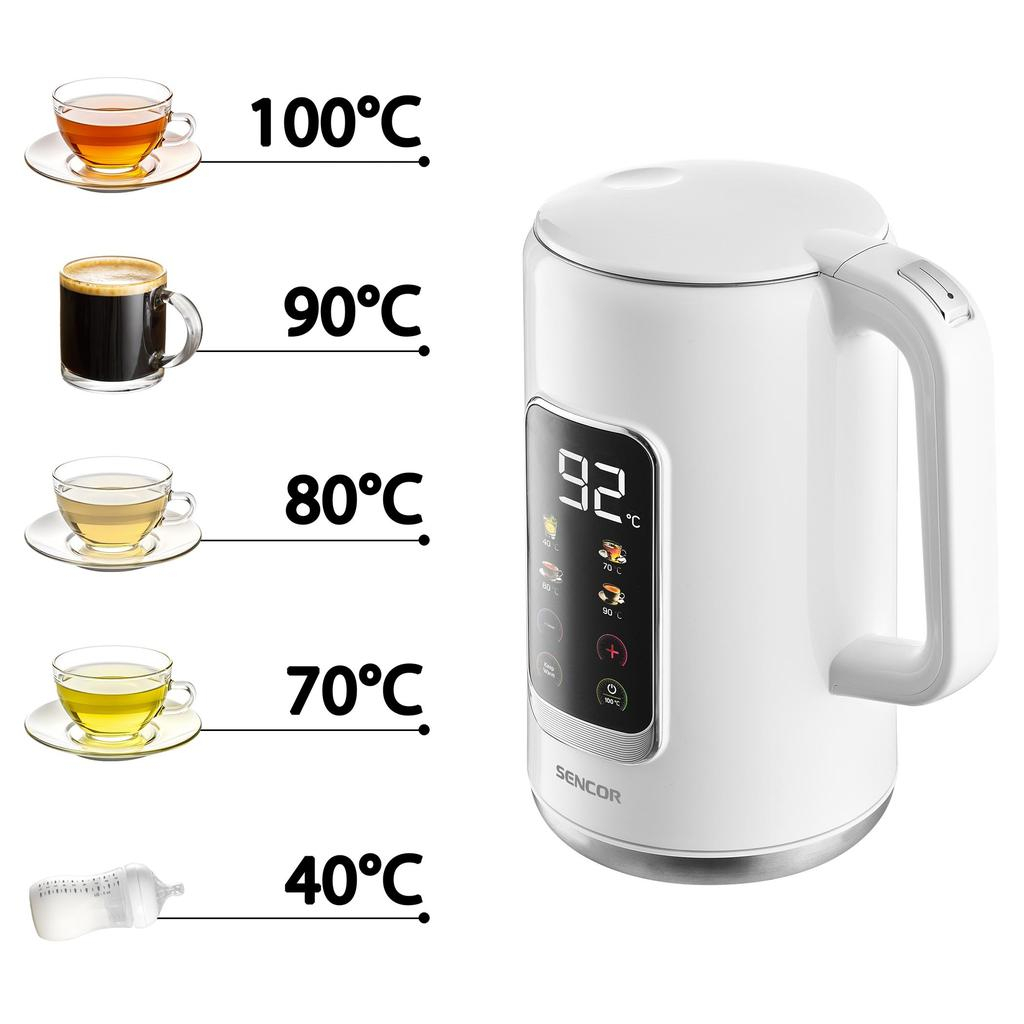 Електрочайник Sencor SWK0950WH - зображення 3
