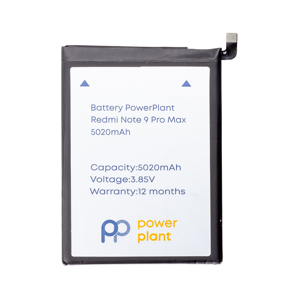 Акумуляторна батарея PowerPlant Xiaomi Redmi Note 9 Pro Max (BN52) 5020mAh (SM220373) - зображення 1