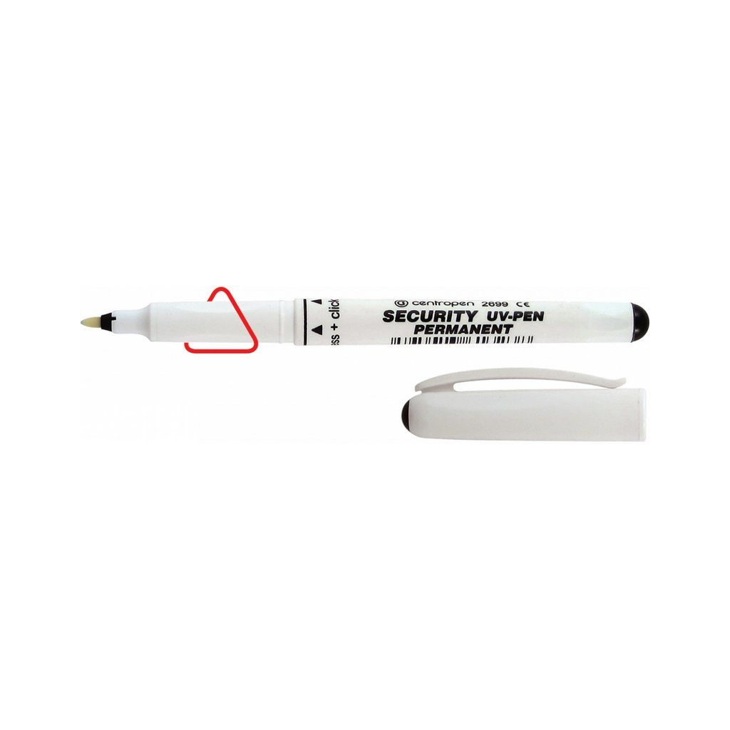 Маркер Centropen Security UV-Pen 2699 (BLister) only visible under UV lamp (2699/1/BL) - зображення 3