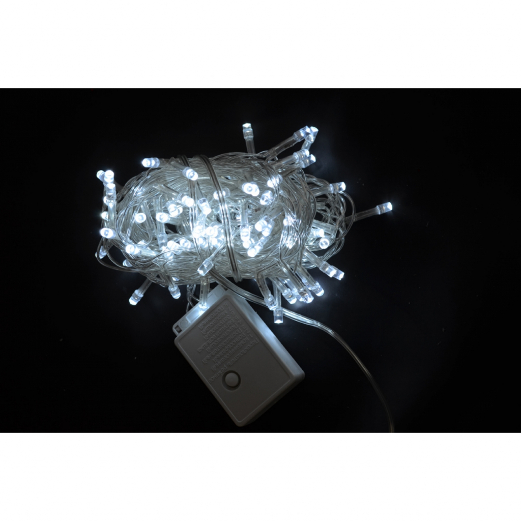 Гірлянда YES! Fun LED 100 ламп. холодно-біла, 5 м (801059) - зображення 1