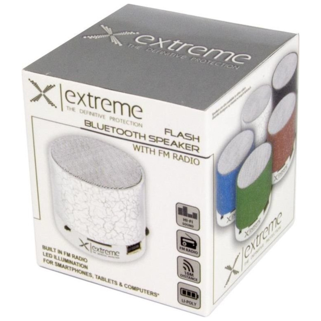 Акустична система Esperanza Extreme FM Radio Flash White (XP101W) - зображення 3