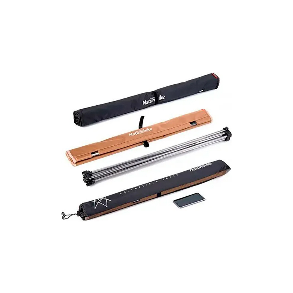 Туристичний стіл Naturehike NH20JJ020 L Aluminium Black (6927595763421) - зображення 2