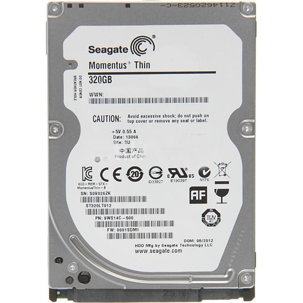 Жорсткий диск для ноутбука 2.5" 320GB Seagate (# 1KJ15C-899 / ST320LM010-WL-FR #) - зображення 1