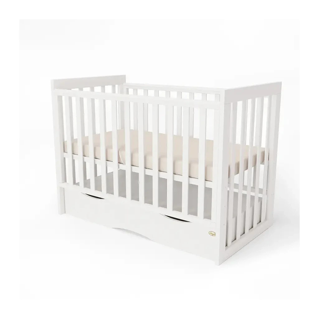 Ліжечко Angelo LUX-11 (біле) 120x60 (11031) - зображення 1