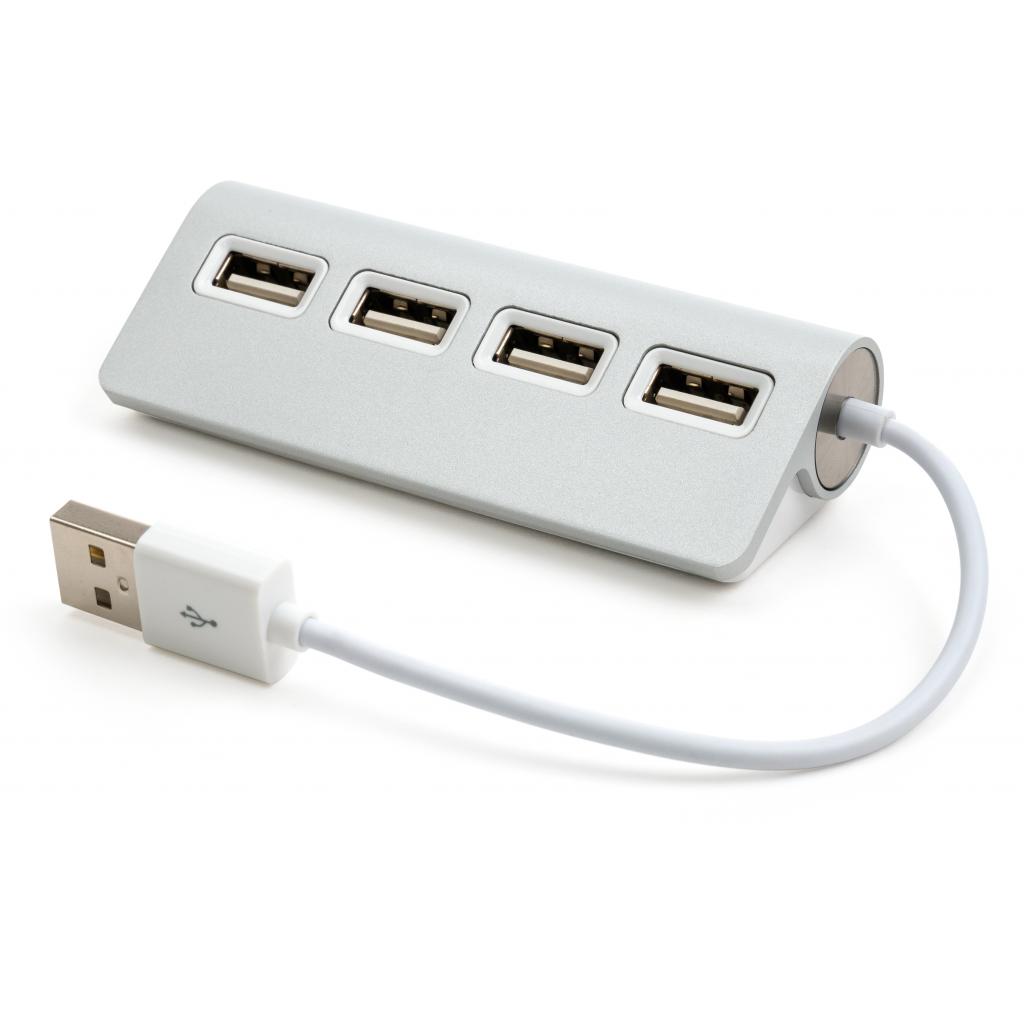 Концентратор Vinga USB 2.0 to 4*USB2.0 metal (VCPH2USB4) - зображення 2