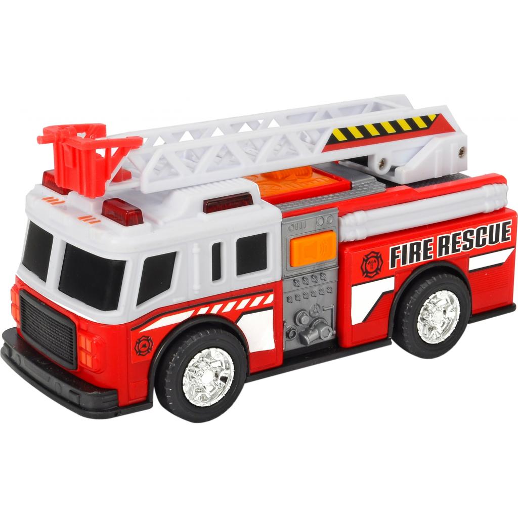 Спецтехніка Dickie Toys Пожежна служба зі світловими та звуковими ефектами 15 см (3302014) - зображення 1