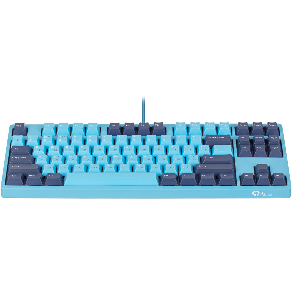 Клавіатура Akko 3087 Mirror of the Sky Cherry MX Red Blue (A3087_MI_CR) - зображення 1