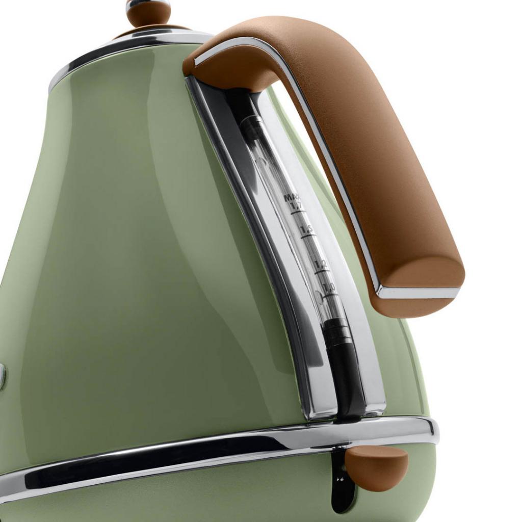 Електрочайник DeLonghi KBOV 2001.GR (KBOV2001.GR) - зображення 3