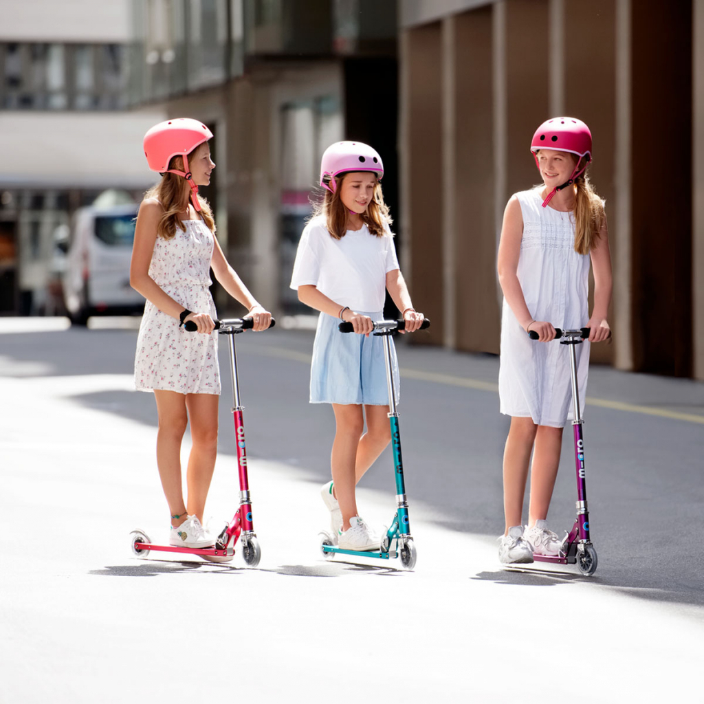 Самокат Micro Sprite Raspberry floral dot (SA0136) - зображення 6