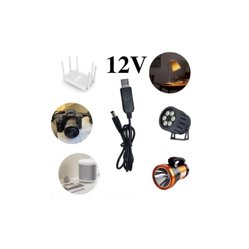 Кабель живлення USB to DC 5.5x2.1mm 12V 1.0m Dynamode (DM-USB-DC-5.5x2.1-12V) - picture 6