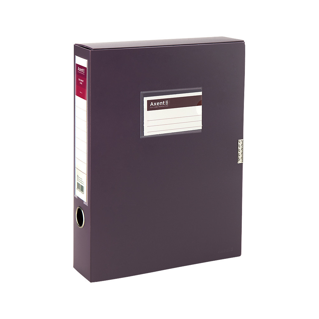 Архівний бокс Axent 60 мм, сливова (1760-11-A) - изображение 1