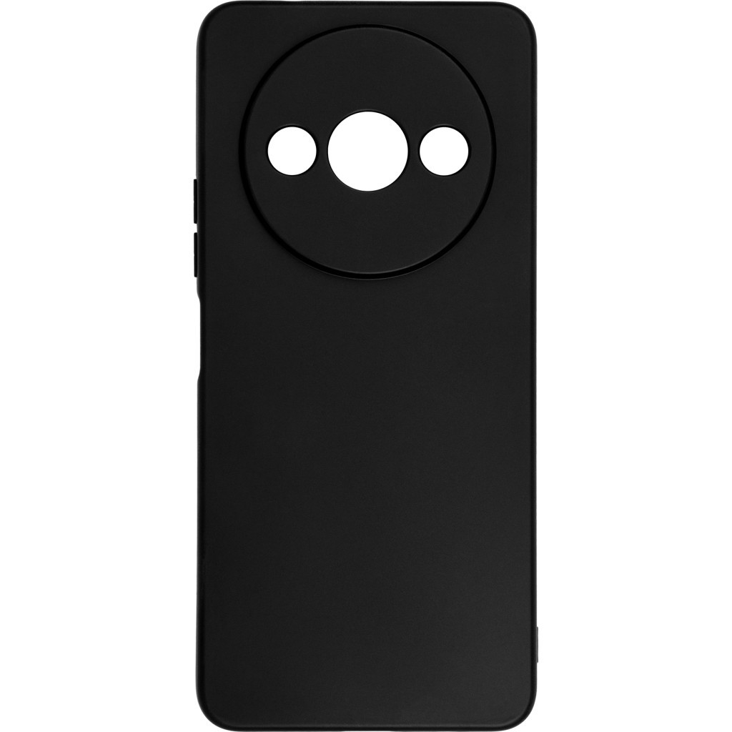 Чохол до мобільного телефона Armorstandart Matte Slim Fit Xiaomi Redmi A3 Camera cover Black (ARM74444) - зображення 1