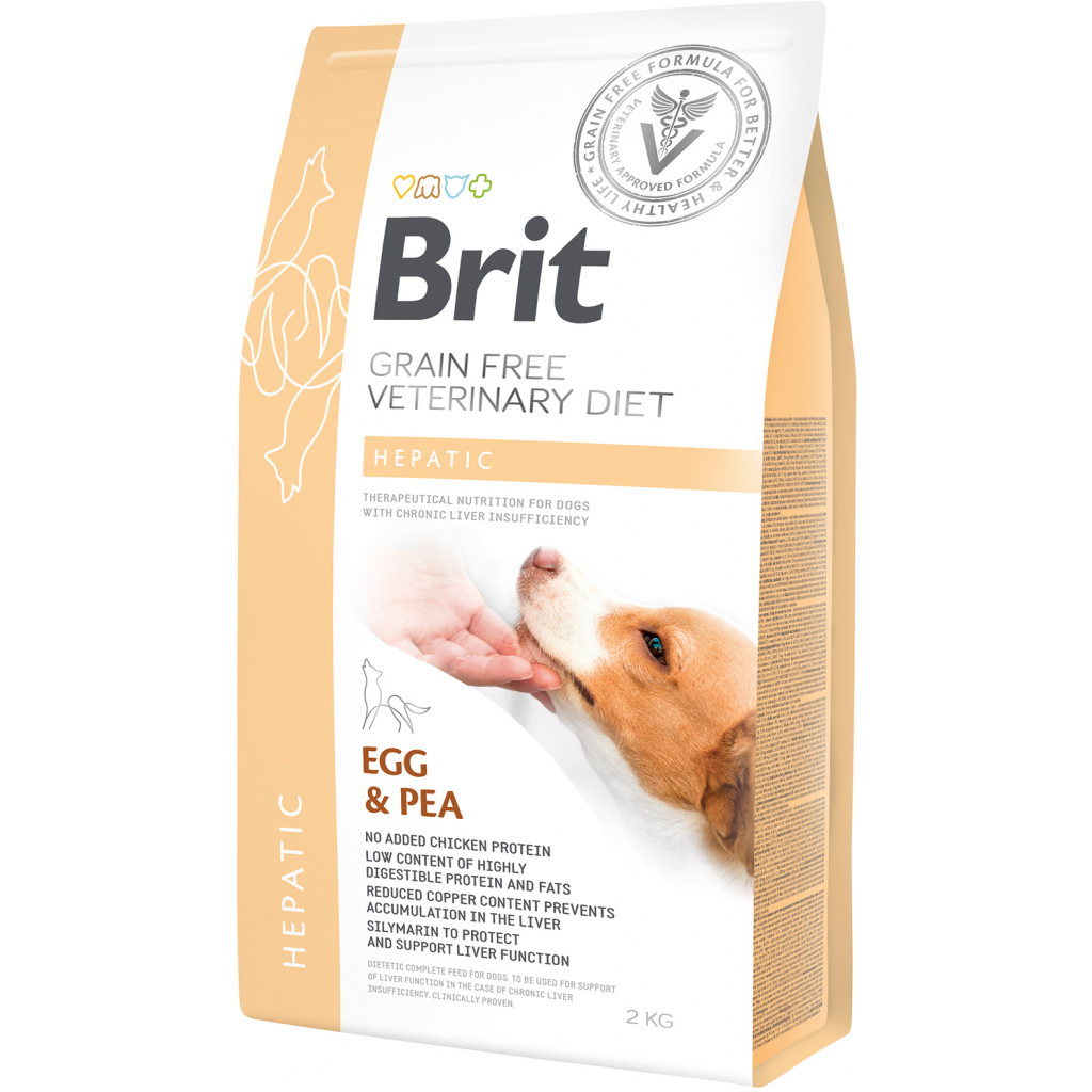 Сухий корм для собак Brit GF VetDiets Dog Hepatic 2 кг (8595602528165) - зображення 1