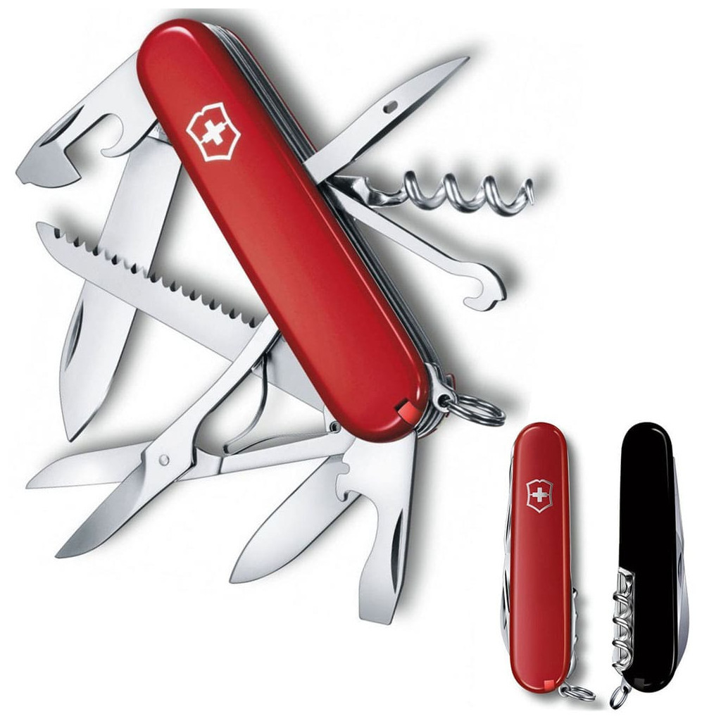 Ніж Victorinox Huntsman Ukraine 91 мм Червоно-чорний (1.3713.1.3) - зображення 2