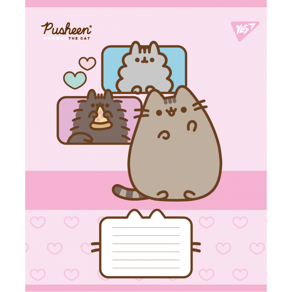 Зошит Yes Pusheen Funny А5 12 аркушів лінія (767603) - зображення 2