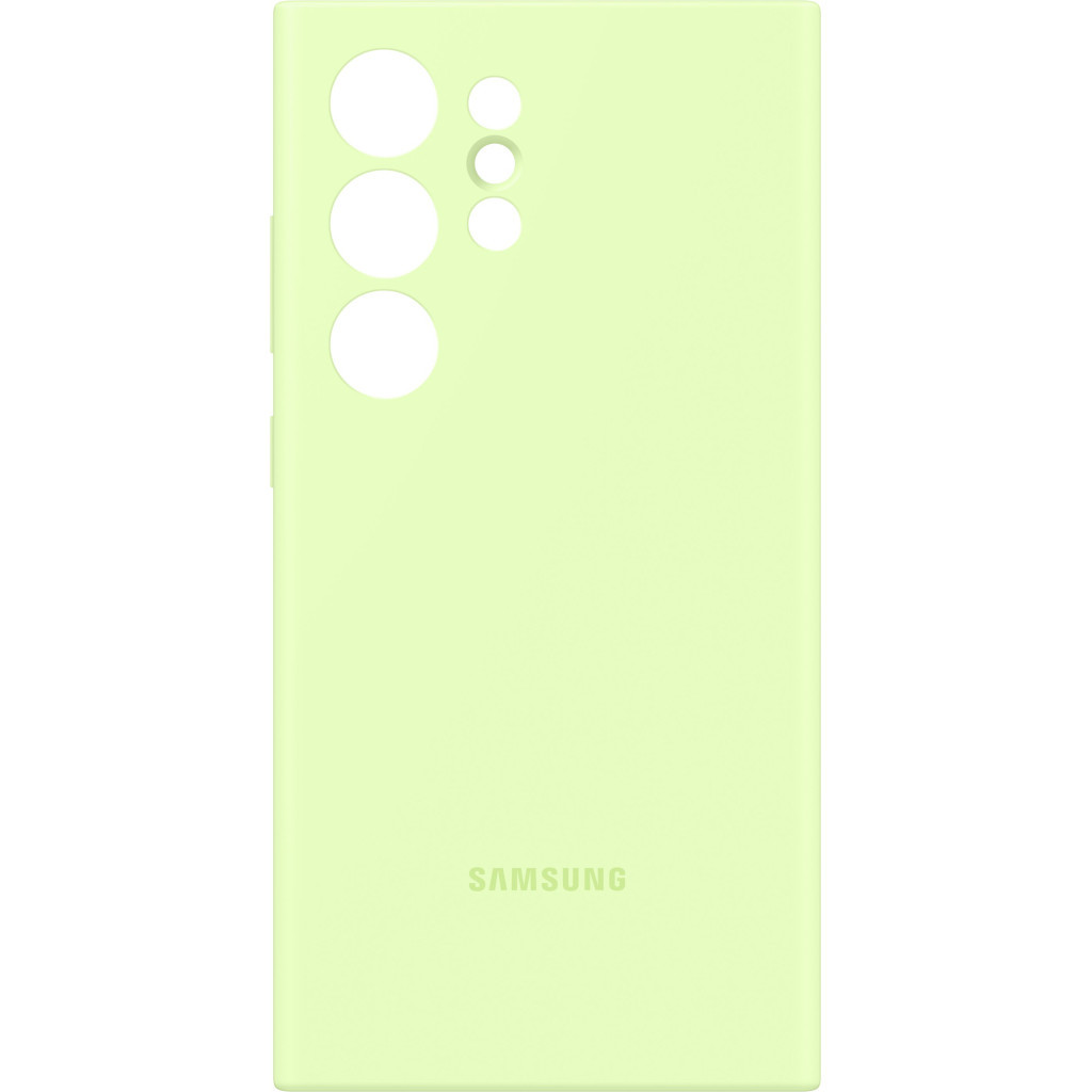 Чохол до мобільного телефона Samsung Galaxy S24 Ultra (S928) Silicone Case Lime (EF-PS928TGEGWW) - зображення 4