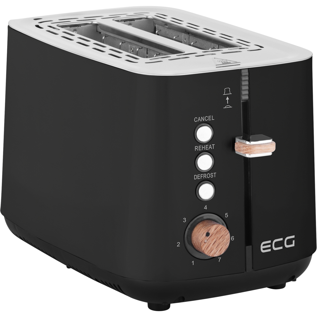 Тостер ECG ST 2768 Timber Black - изображение 1
