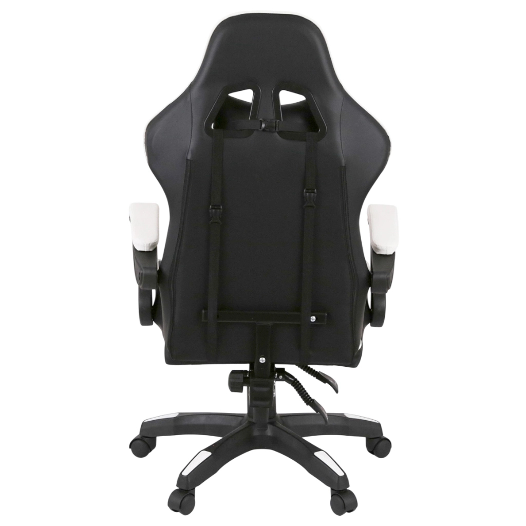 Крісло ігрове Аклас Бешкет ANF підліткове Білий (PU-чорний/білий) (00160336) - зображення 5