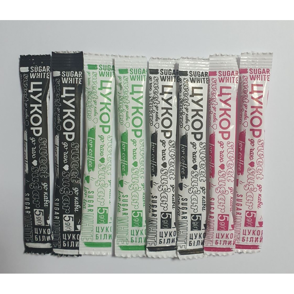 Цукор Саркара продукт 200х5 г 1 кг (стіки) (16017) - зображення 1