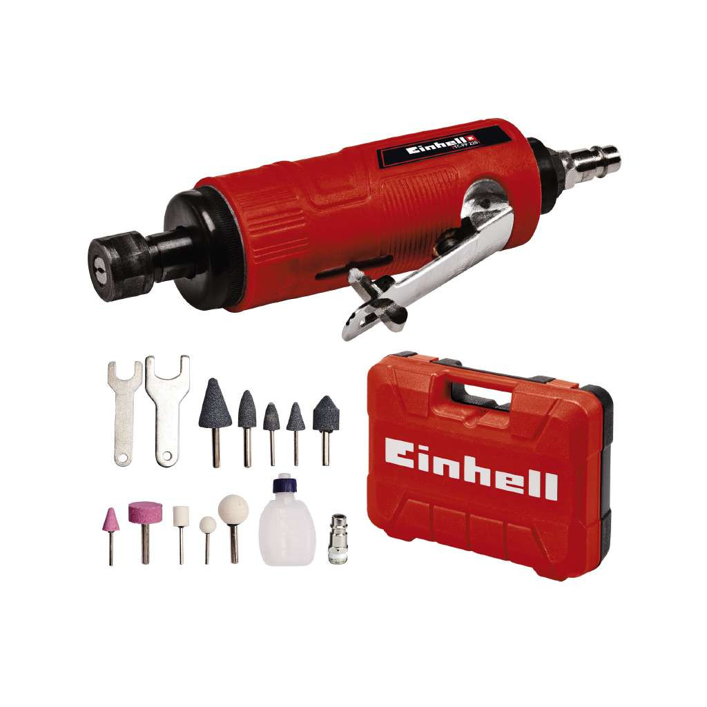 Гравер Einhell TC-PP 220 пневмо, 6.3 бар, 142 л/хв, 278 мм, 0.61 кг (4138540) - зображення 9