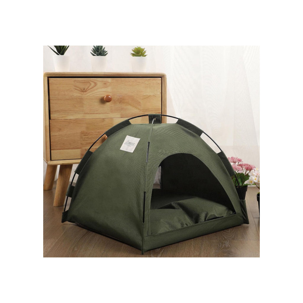 Будиночок для тварин Lapka Намет зелений (LPK-01) - изображение 4