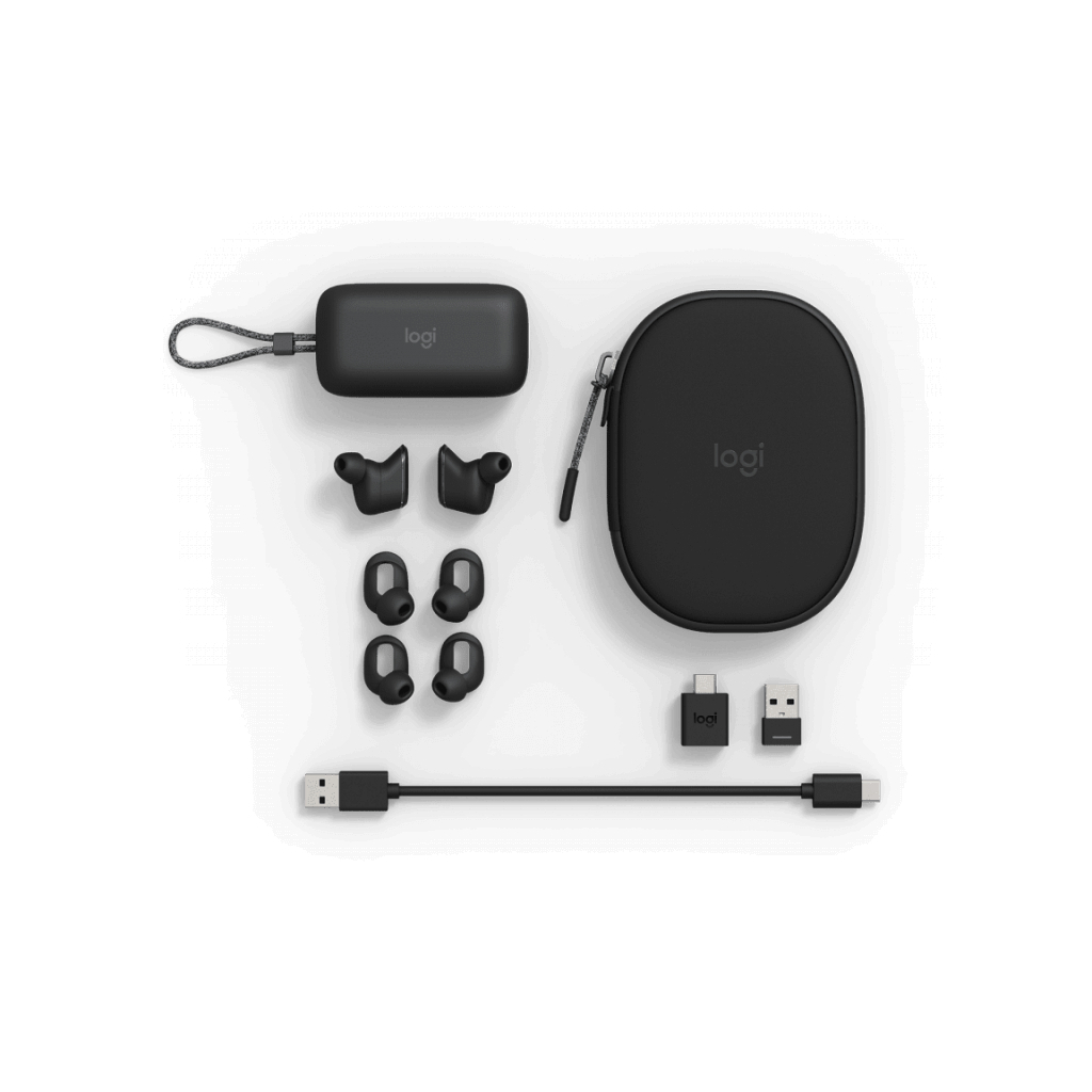 Навушники Logitech Zone True Wireless Graphite (985-001082) - зображення 5