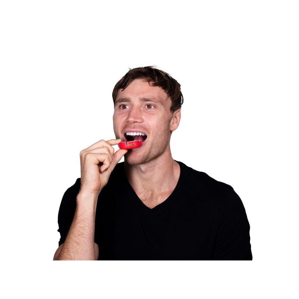 Капа Opro Gold Red/Pearl (102504004) (Gold_Red/Pearl) - зображення 4