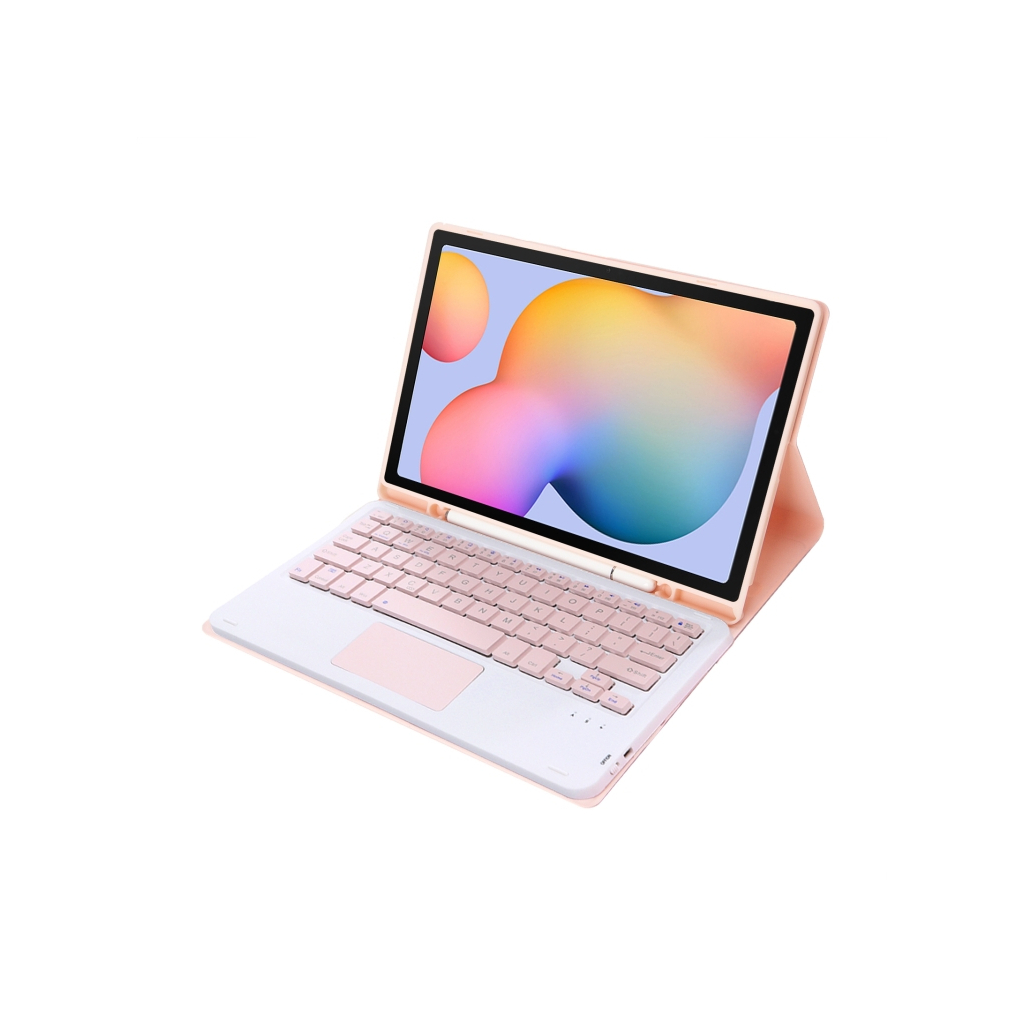 Чохол до планшета BeCover Keyboard+TouchPad Samsung Tab S6 Lite 10.4 P610/P613/P615/P619 Pink (712365) - зображення 4