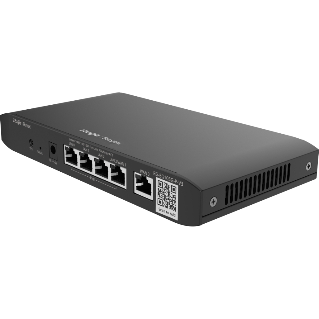 Маршрутизатор Ruijie Networks RG-EG105G-P V3 - зображення 3
