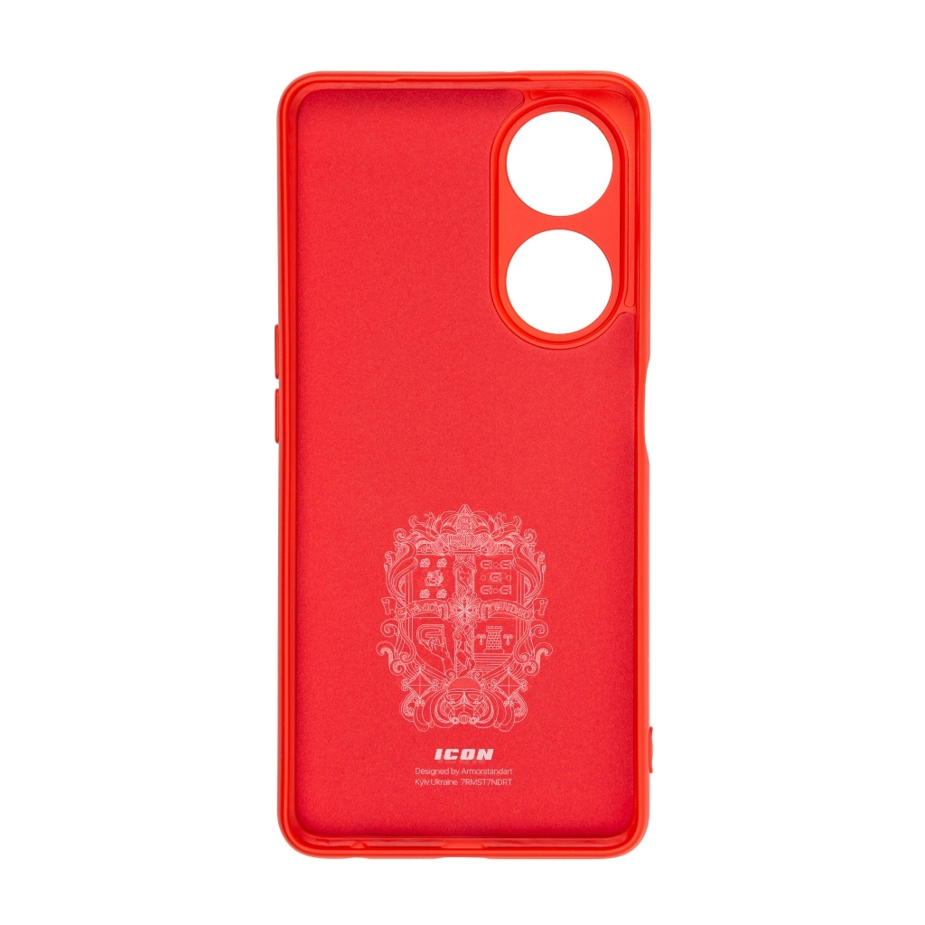 Чохол до мобільного телефона Armorstandart ICON Case OPPO A98 5G Camera cover Red (ARM68574) - зображення 2