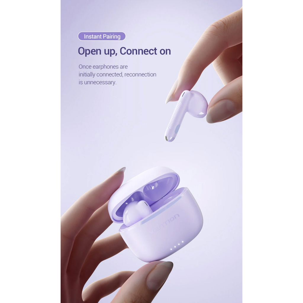 Навушники Vention Elf Earbuds E03 Purple (NBHV0) - зображення 3