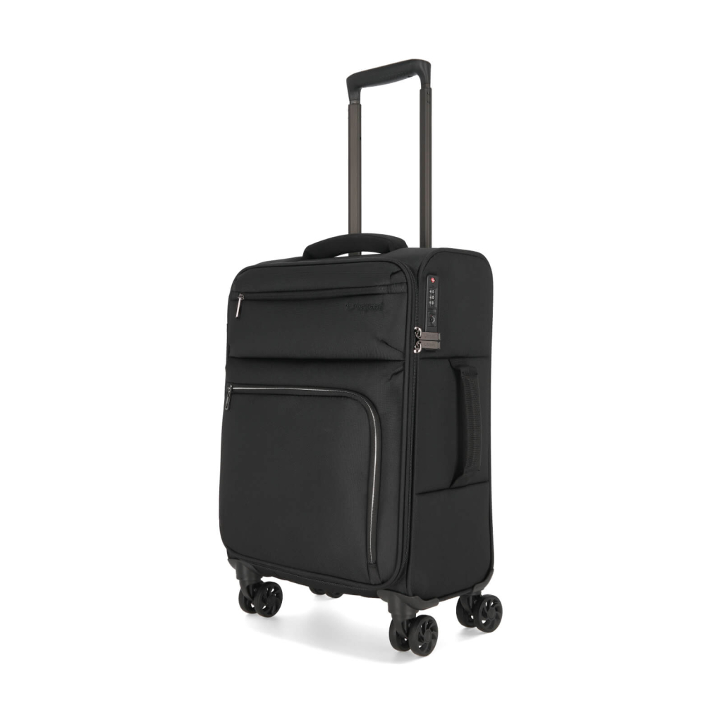 Валіза Bagland Stella маленька 31 л чорна (1142821822) - зображення 2