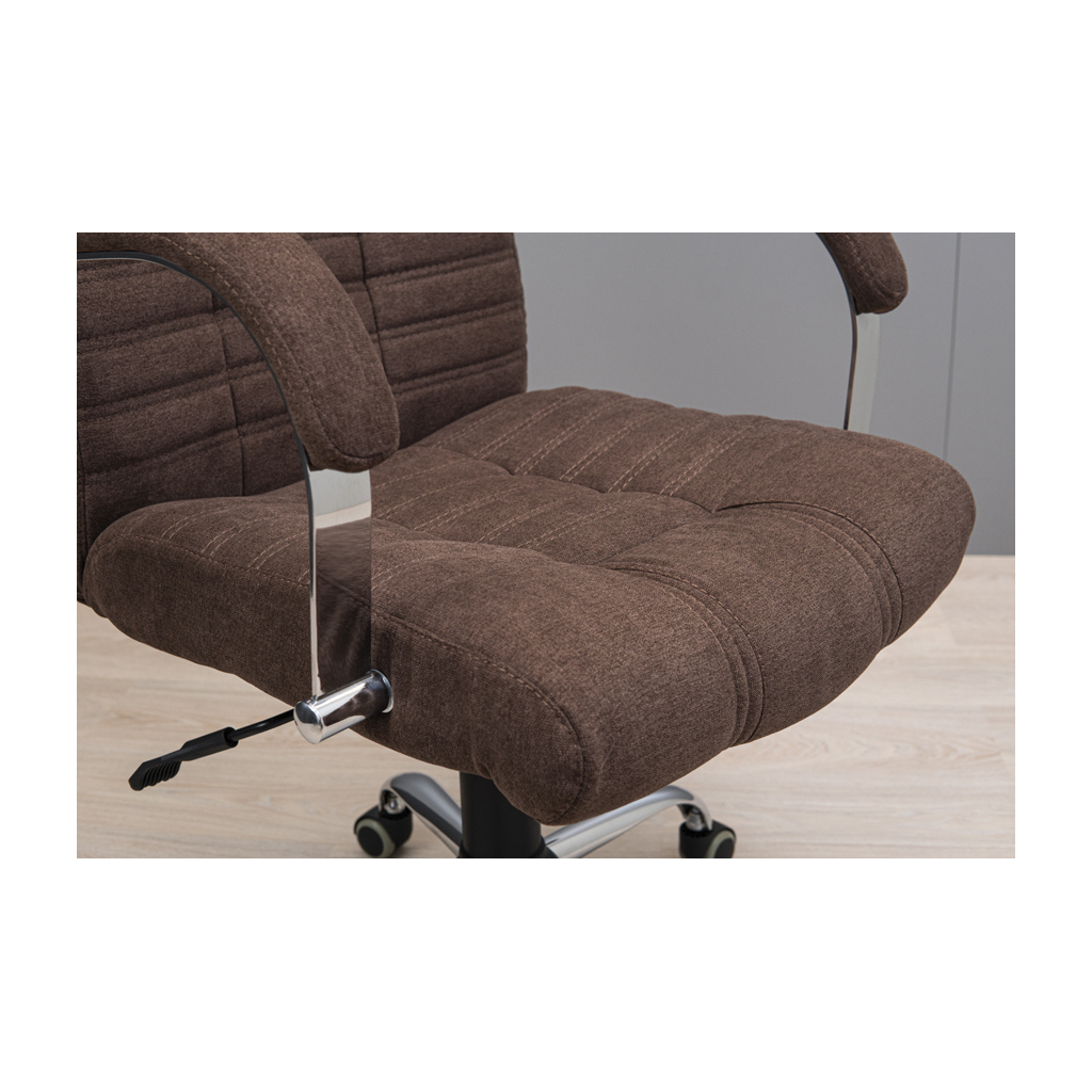 Офісне крісло Richman Атлант Хром M-2 (Anyfix) Місті Шоколад (R00000049544) - зображення 8