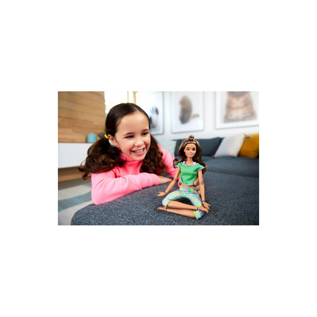 Лялька Barbie "Рухайся, як я" Шатенка (GXF05) - зображення 8