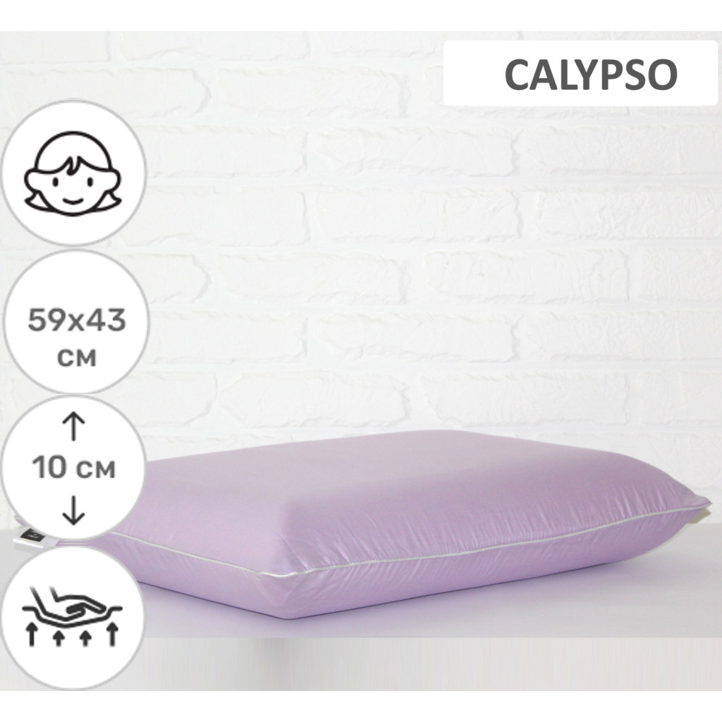 Подушка MirSon ортопедична 6073 Delicate satin Calypso WoMen 59х43х10 (2200003262278) - зображення 2