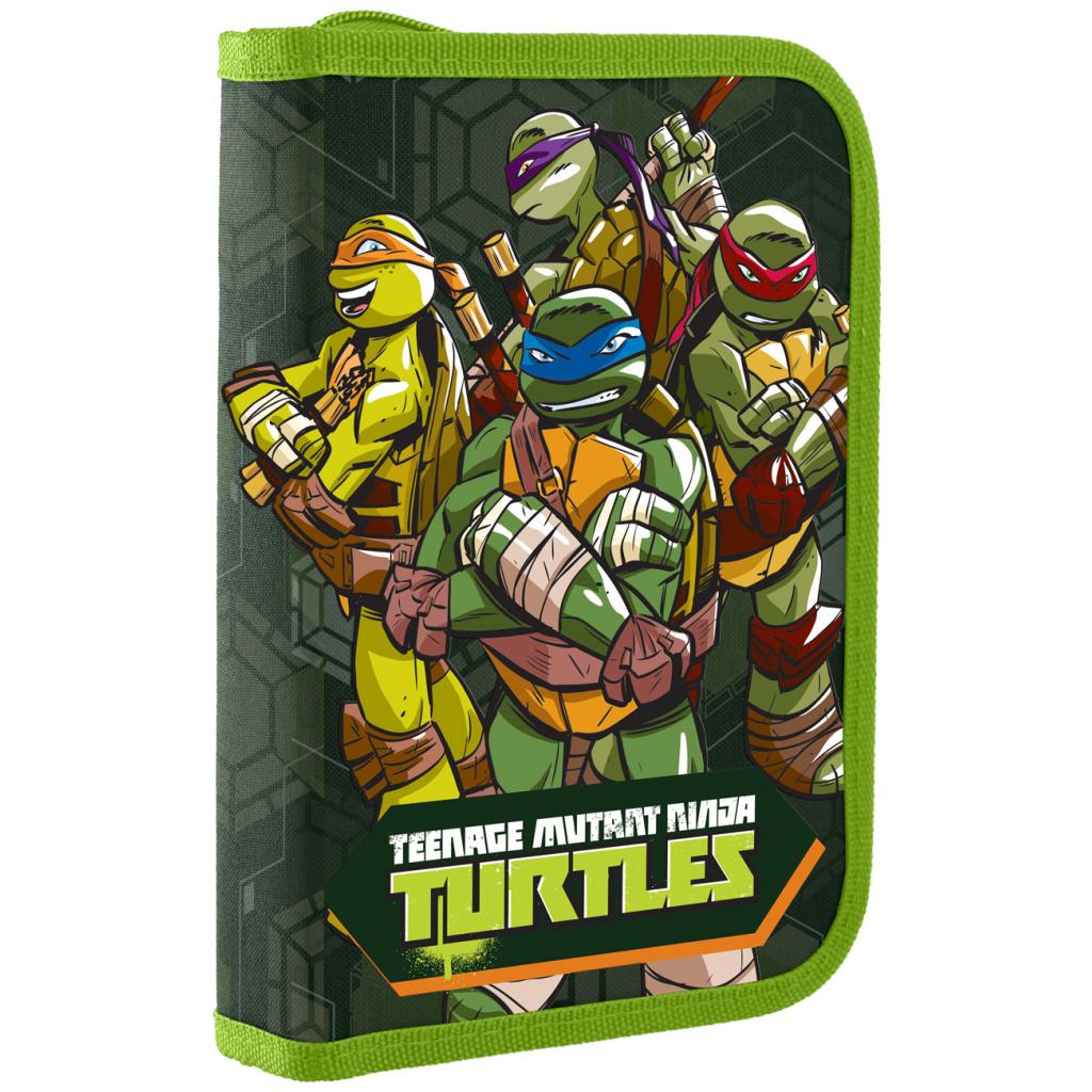 Пенал 1 вересня Tmnt твердий одинарний з клапаном (532164) - зображення 1
