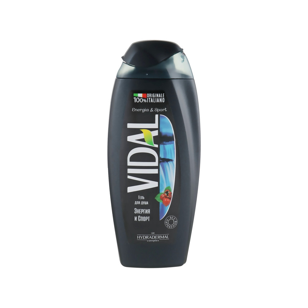 Гель для душу Vidal Енергія і спорт 250 мл (8008970010809/8008970056067) - зображення 1