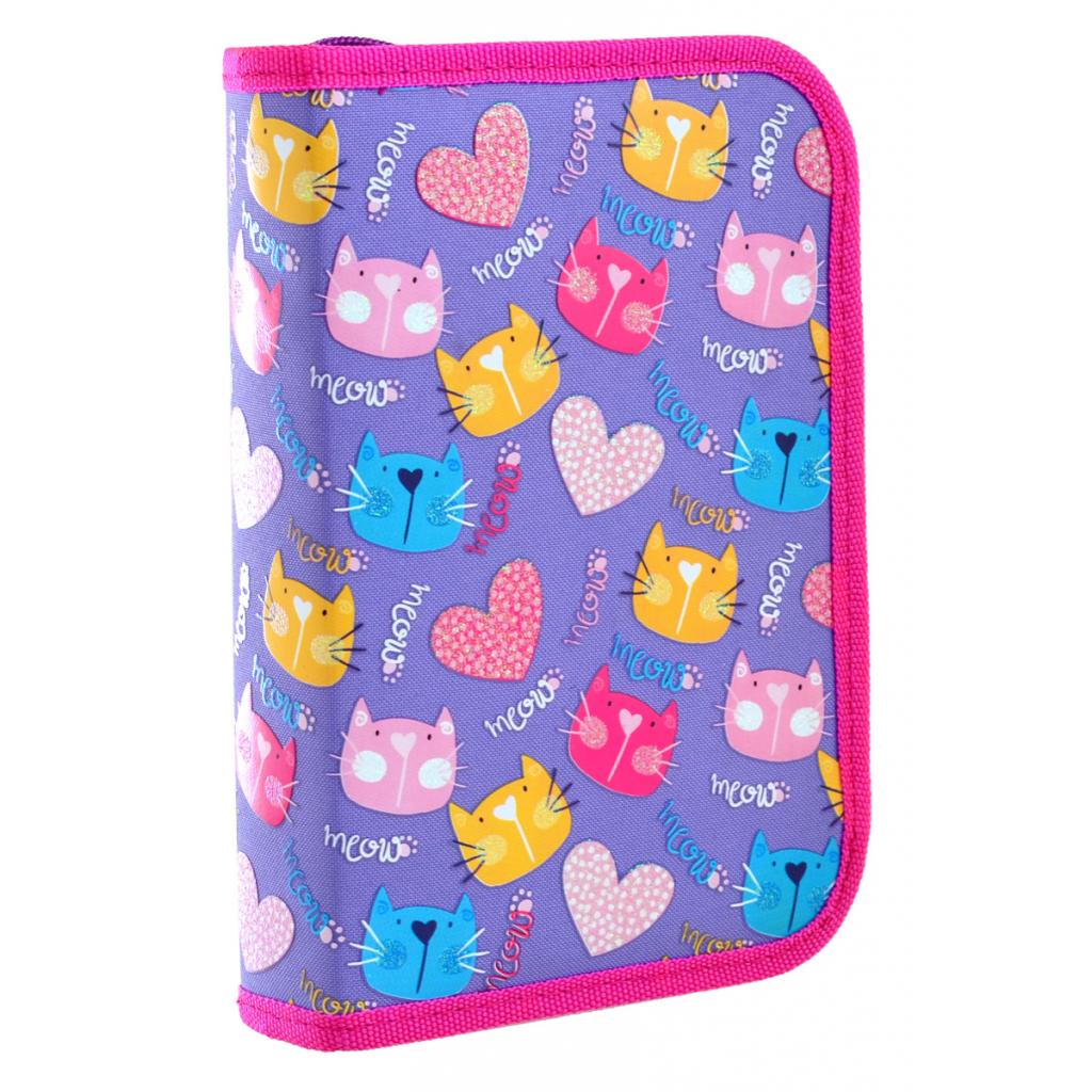 Пенал Yes Loving Cats твердий одинарний з двома клапанами (532556) - зображення 1