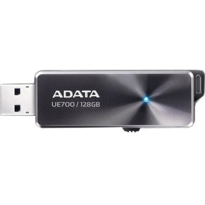 USB флеш накопичувач ADATA 128GB UE700 Black USB 3.1 (AUE700-128G-CBK) - зображення 3