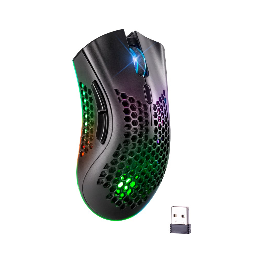 Мишка Defender Warlock GM-709L RGB Wireless Black (52709) - зображення 2