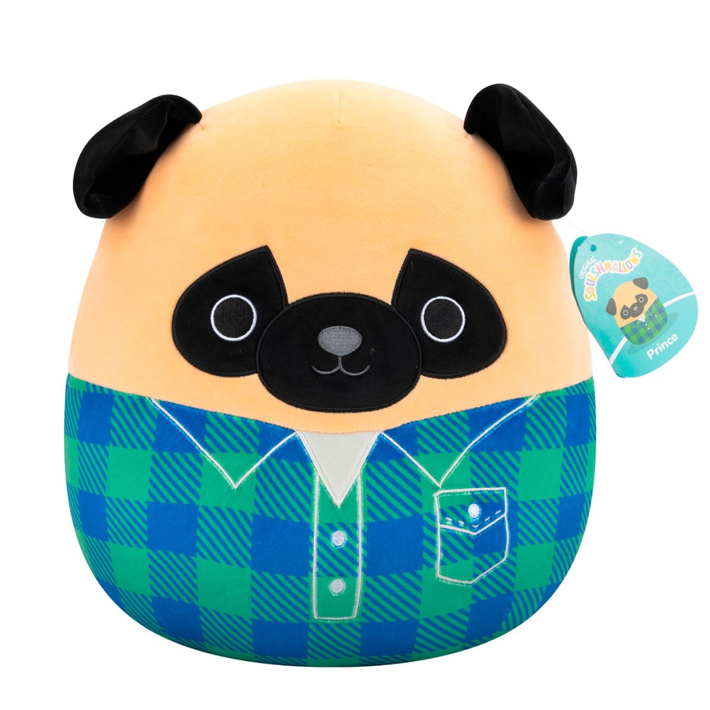 М'яка іграшка Squishmallows Мопс Принц 30 см (SQCR06622) - зображення 7