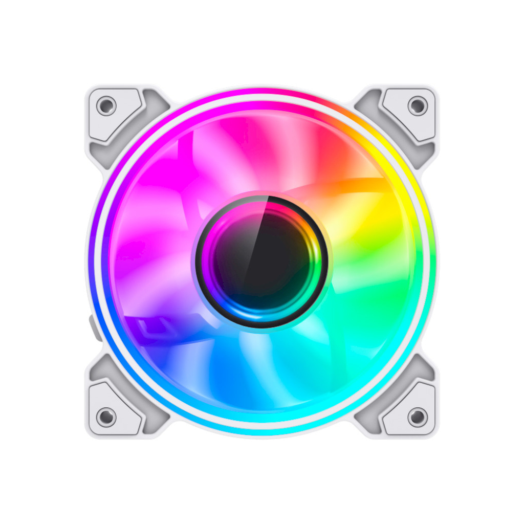 Кулер до корпусу Gamemax Dual Ring Infinity WH - изображение 2