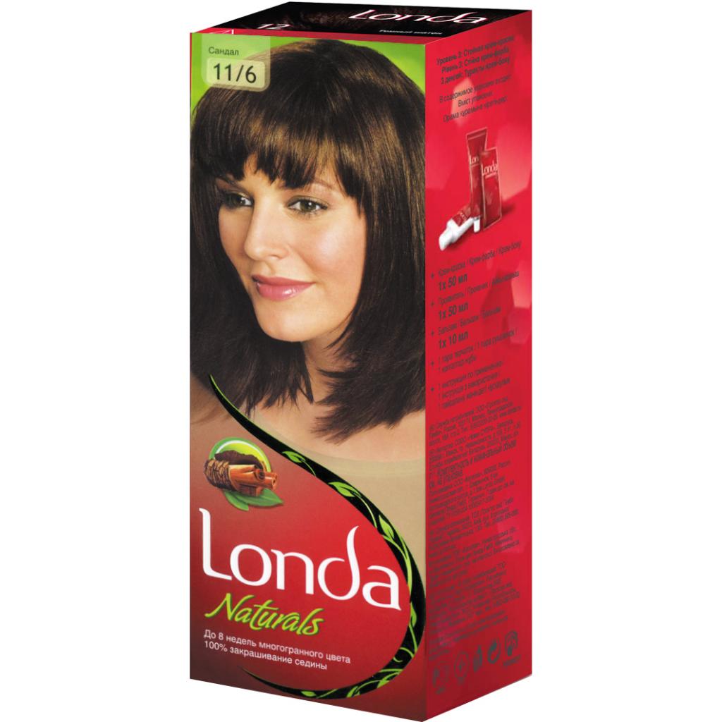 Фарба для волосся Londa стійка Naturals 11/6 Сандал (4056800752454) - зображення 1