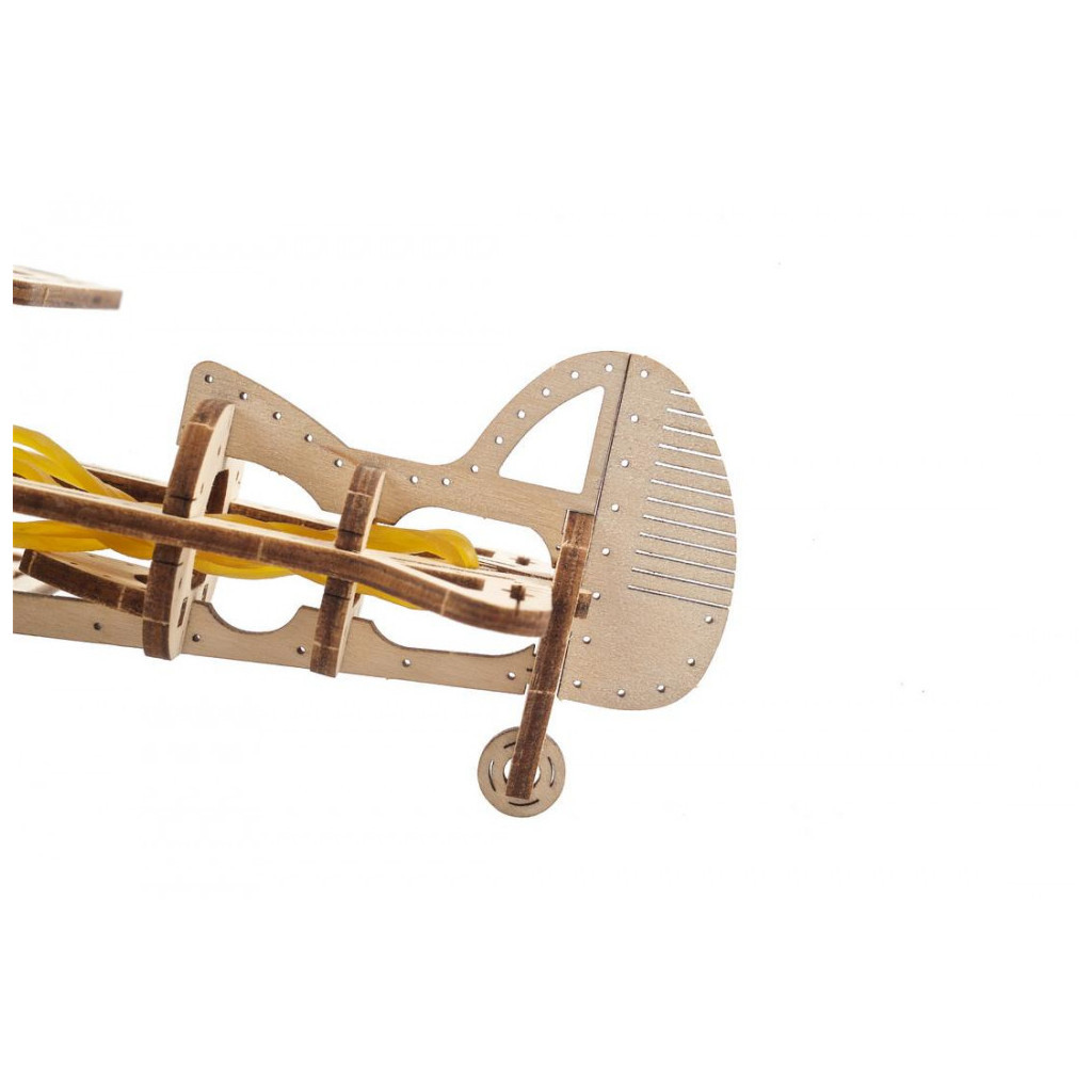 Збірна модель Ugears механічний Мінібіплан (70159) - зображення 10