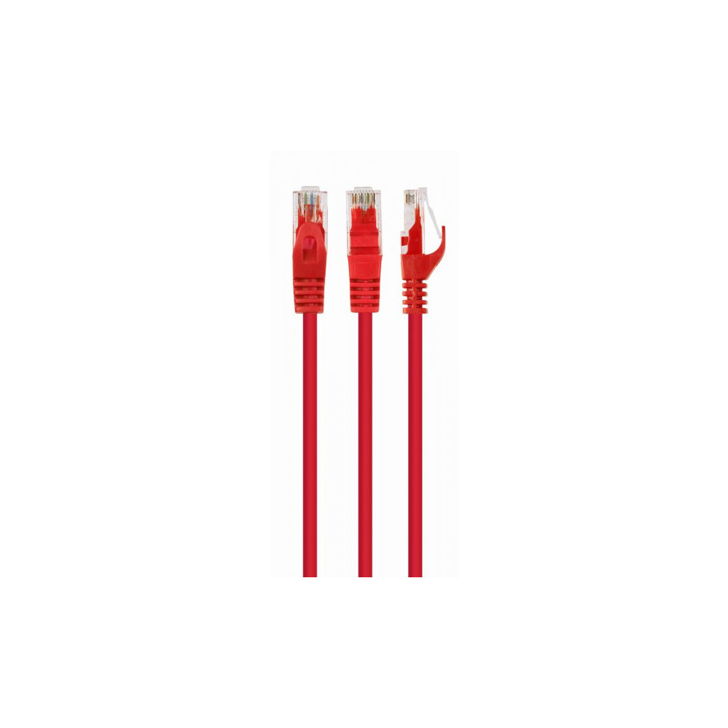 Патч-корд Cablexpert 1.5м UTP cat 6 CCA red (PP6U-1.5M/R) - зображення 1