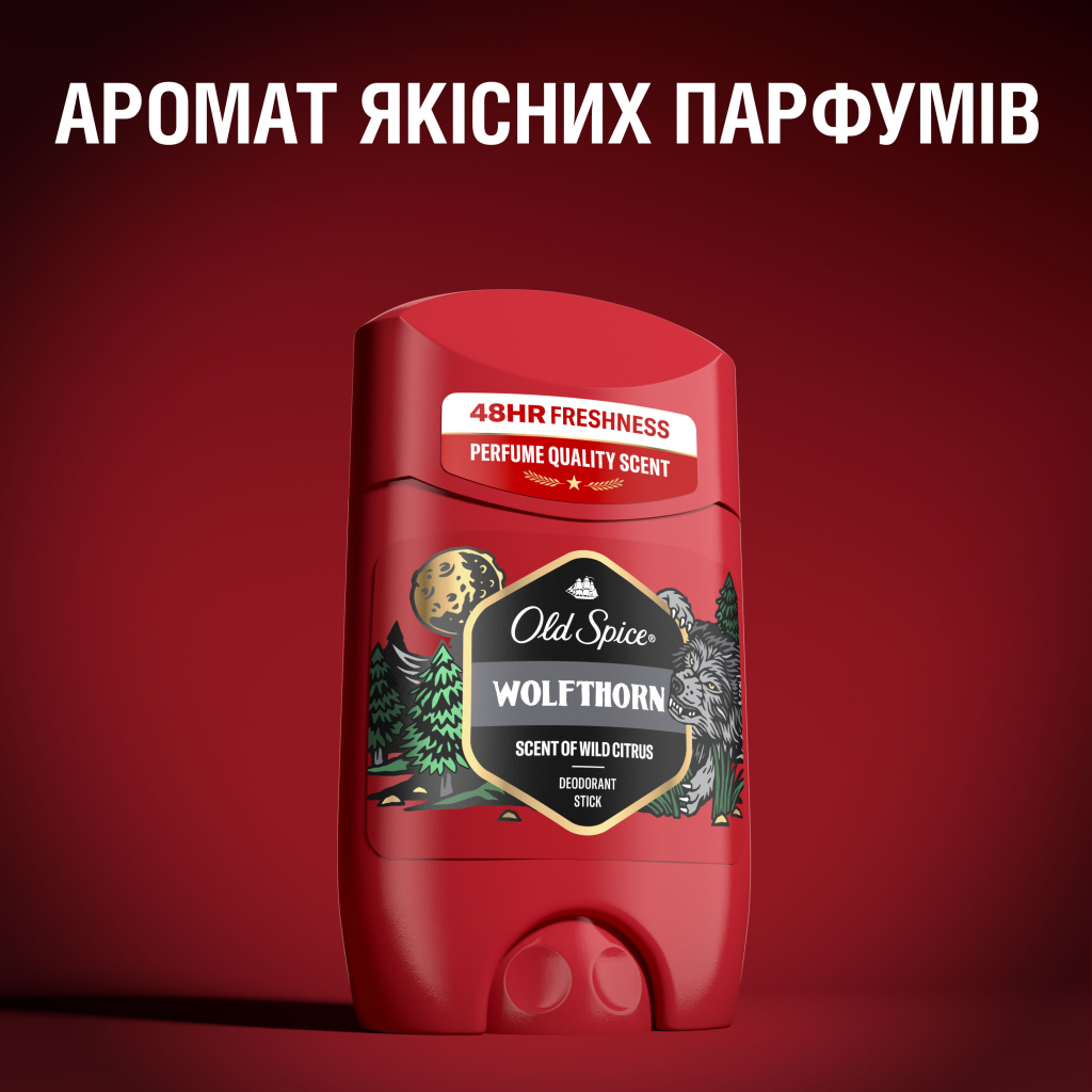 Дезодорант Old Spice Wolfthorn 50 мл (4084500019195/8700216162173) - изображение 7