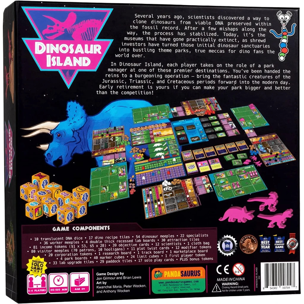 Настільна гра Pandasaurus Games Dinosaur Island (Остів Динозаврів) англ. (854382007047) - изображение 12